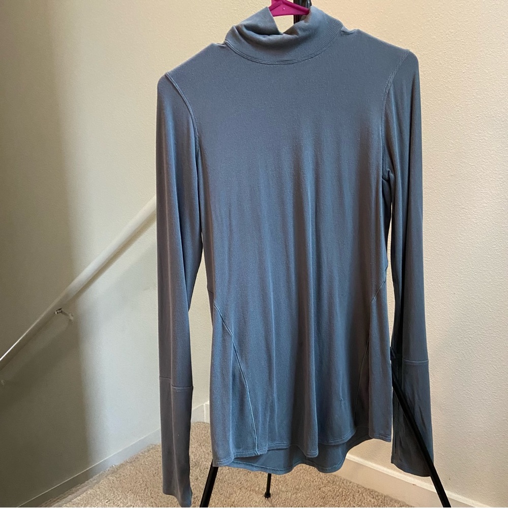 Turtleneck  smock neck long sleeve